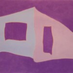 Two Walls (Blue, Violet) - C. Carraher 2015