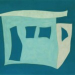 Untitled Homestead (Prussian Blue, Green, Violet) - C. Carraher 2016